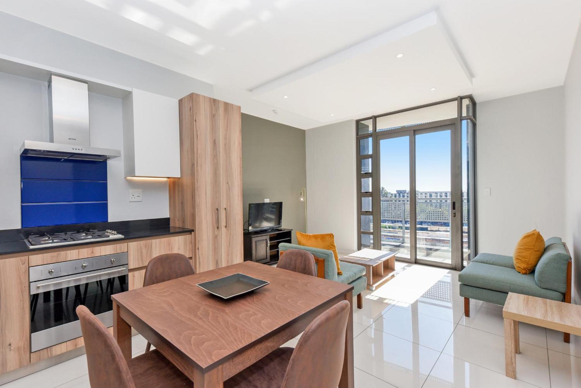 The Median Rosebank Luxury Apartment - Building With Generator Johannesburgo Exterior foto